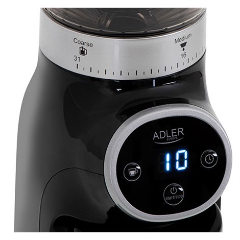 Adler | AD 4450 Burr | Coffee Grinder | 300 W | Coffee beans capacity 300 g | Number of cups 1-10 pc(s) | Black - 5